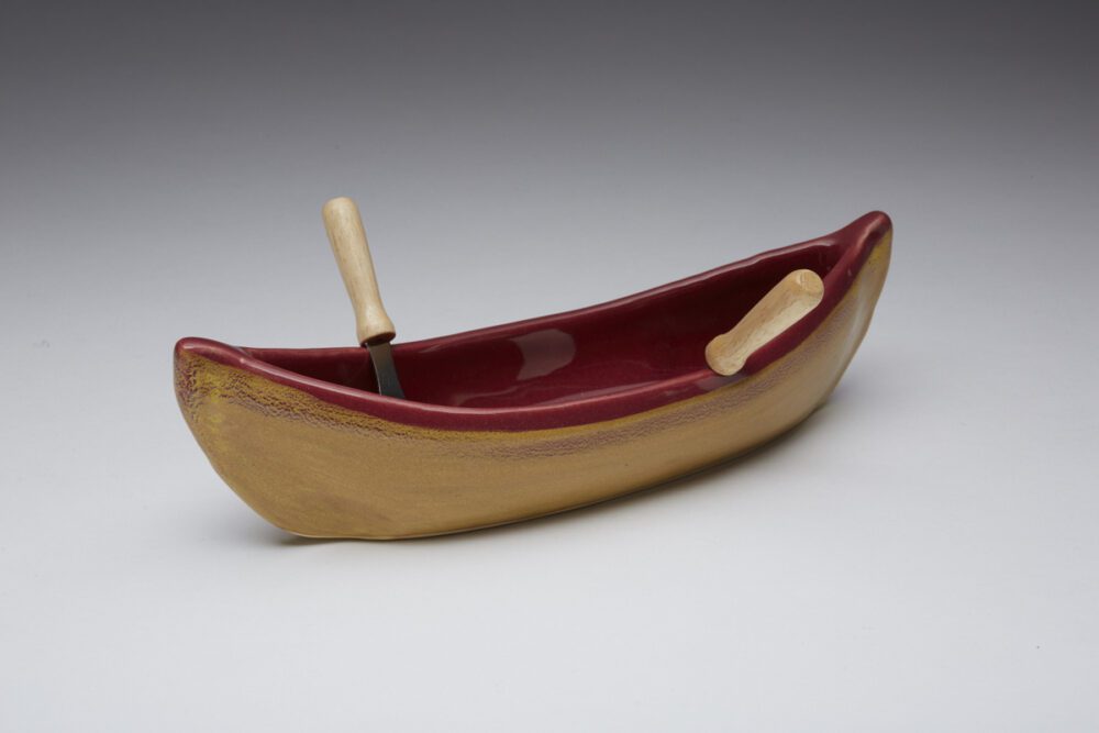 Canoe Dip Pot