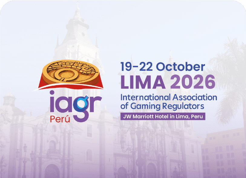 LIMA 2026 International Association of Gaming Regulators conference banner – JW Marriott Hotel, Lima, Peru, 19-22 October