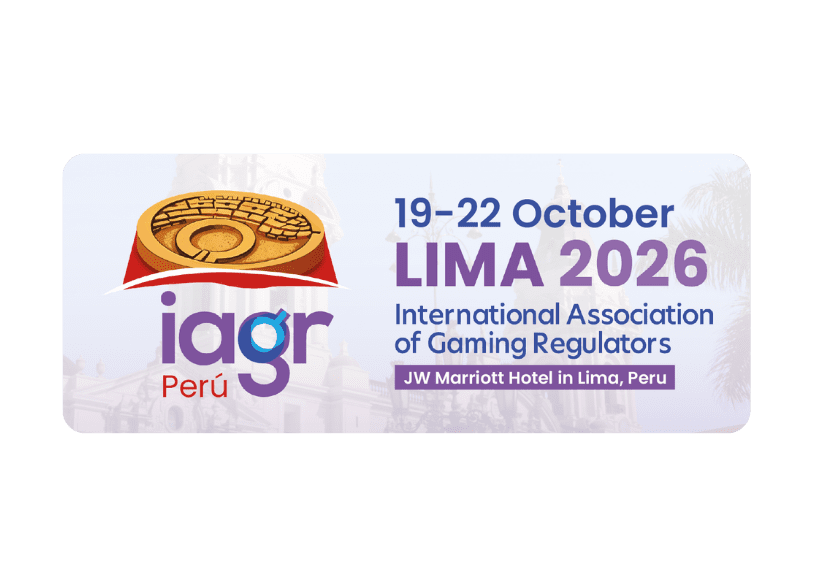 Gaming regulators conference LIMA 2026 promotional banner – October 19-22, JW Marriott, Lima, Peru
